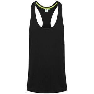 Tombo Mens Muscle Tank Top / Black